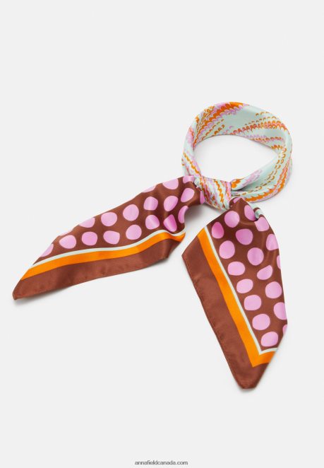 Anna Field Women Foulard Pink/Brown/Yellow H42J4Z2845