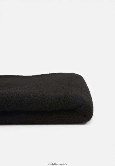 Anna Field Women Scarf Black H42J4Z2826