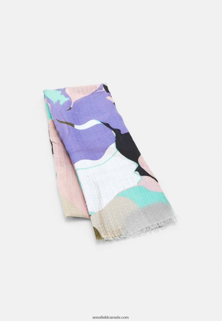Anna Field Women Scarf Blue H42J4Z2829
