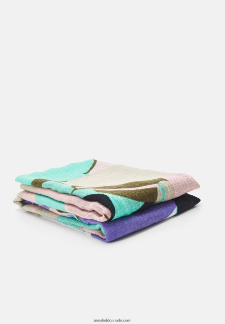 Anna Field Women Scarf Blue H42J4Z2829