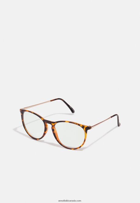 Anna Field Women Blue Light Glasses Brown H42J4Z2851