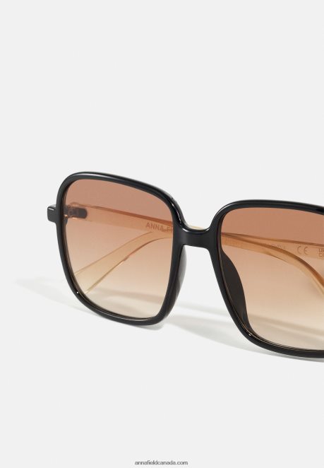 Anna Field Women Sunglasses Black/Beige H42J4Z2693