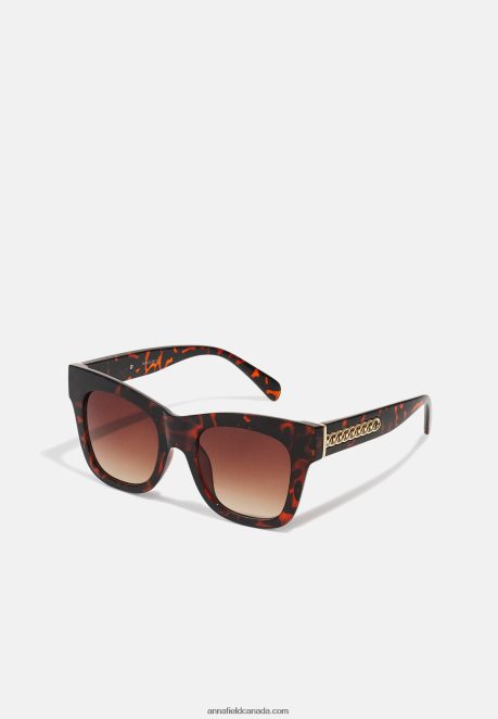Anna Field Women Sunglasses Brown H42J4Z2683