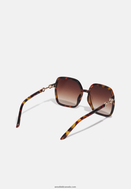 Anna Field Women Sunglasses Brown H42J4Z2696