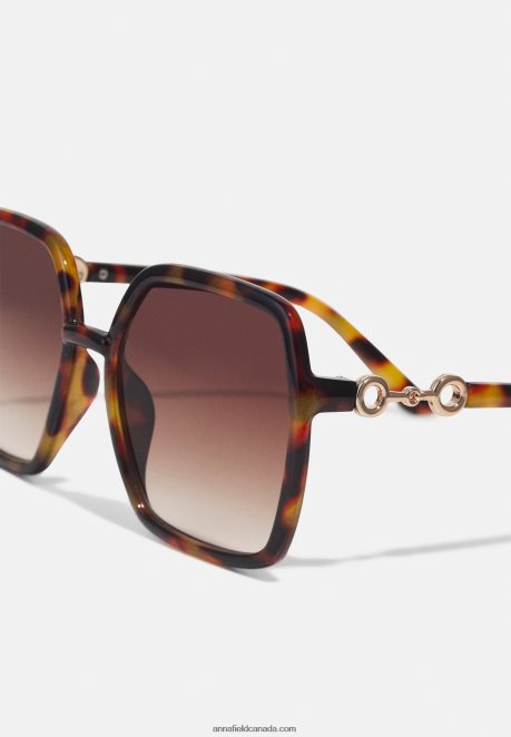 Anna Field Women Sunglasses Brown H42J4Z2696