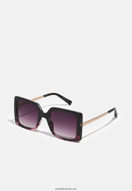 Anna Field Women Sunglasses Pink/Black H42J4Z2687