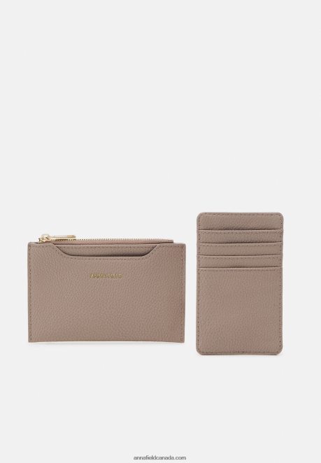 Anna Field Women Set Wallet Grey H42J4Z2819