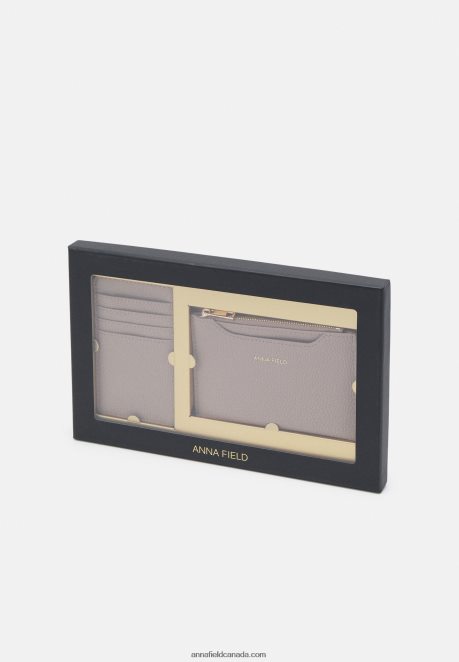 Anna Field Women Set Wallet Grey H42J4Z2819