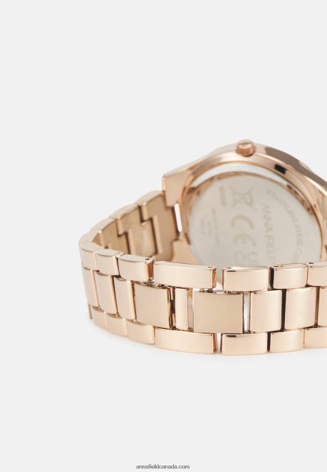 Anna Field Women Watch Rose Gold-Coloured H42J4Z2781