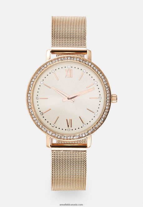 Anna Field Women Watch Rose Gold-Coloured H42J4Z2786