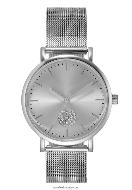 Anna Field Women Watch Silver-Coloured H42J4Z2789