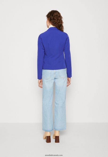 Anna Field Women Blazer Blue H42J4Z717