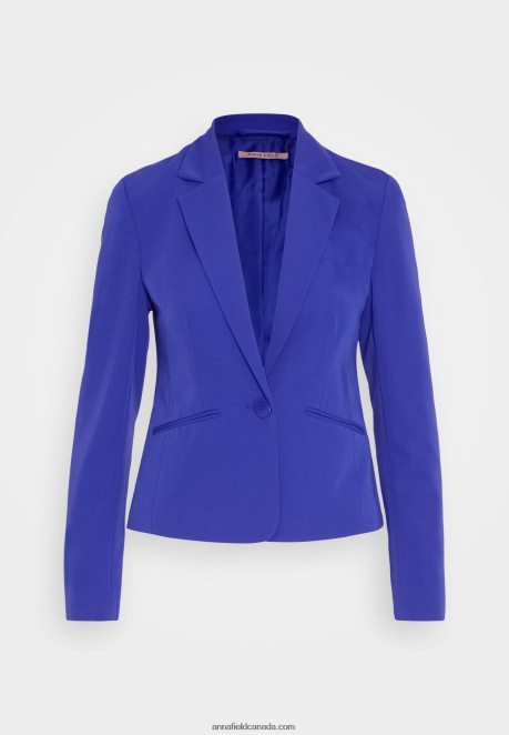 Anna Field Women Blazer Blue H42J4Z717