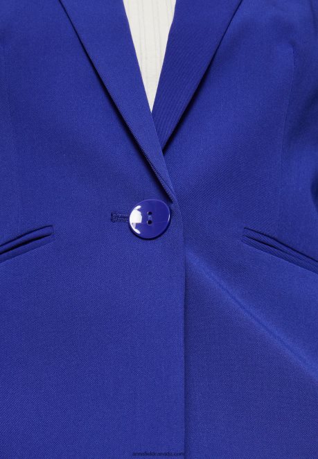 Anna Field Women Blazer Blue H42J4Z717