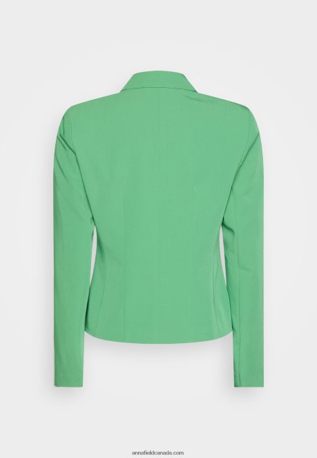 Anna Field Women Blazer Green H42J4Z716
