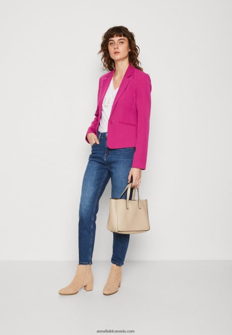 Anna Field Women Blazer Pink H42J4Z719