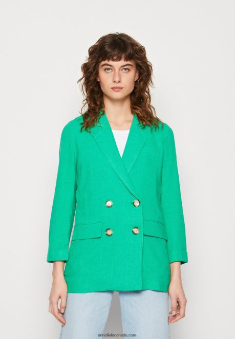 Anna Field Women Short Coat Green H42J4Z718
