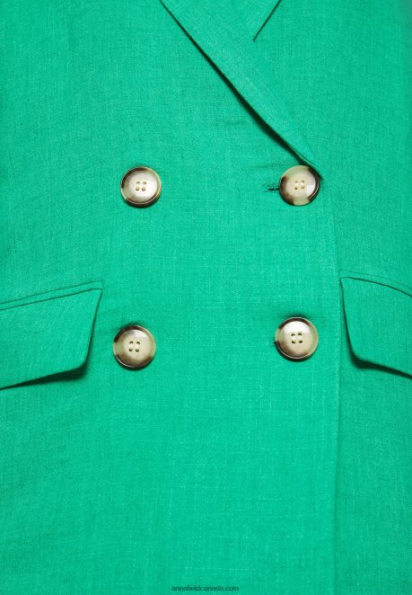 Anna Field Women Short Coat Green H42J4Z718