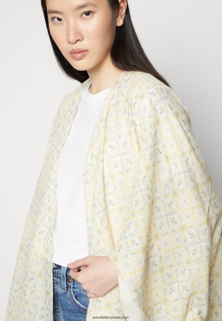 Anna Field Women Cape Yellow H42J4Z723
