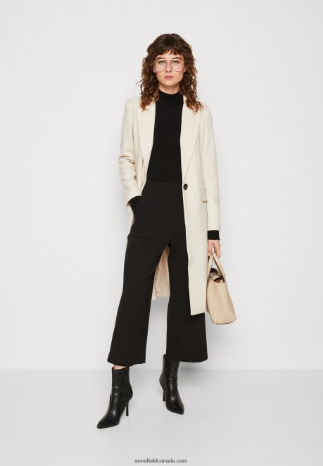 Anna Field Women Classic Coat Beige H42J4Z911