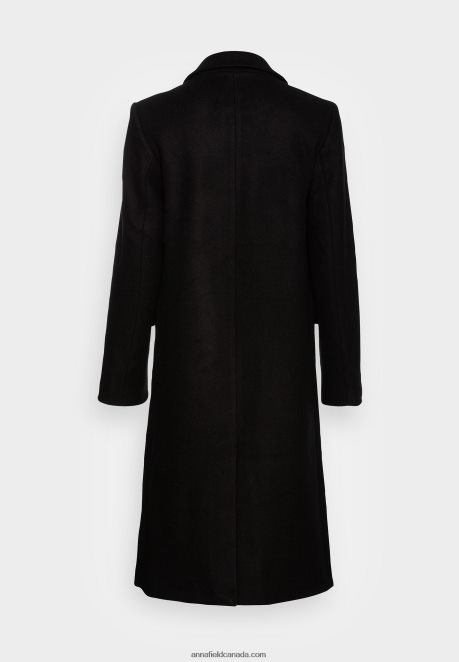 Anna Field Women Classic Coat Black H42J4Z913