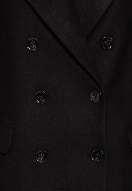 Anna Field Women Classic Coat Black H42J4Z913