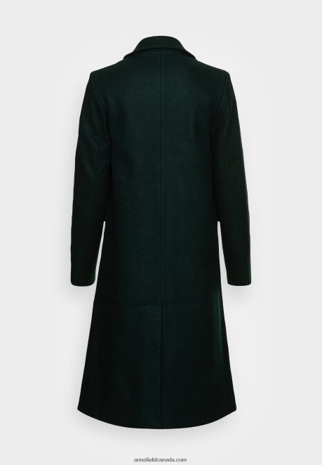 Anna Field Women Classic Coat Dark Green H42J4Z912