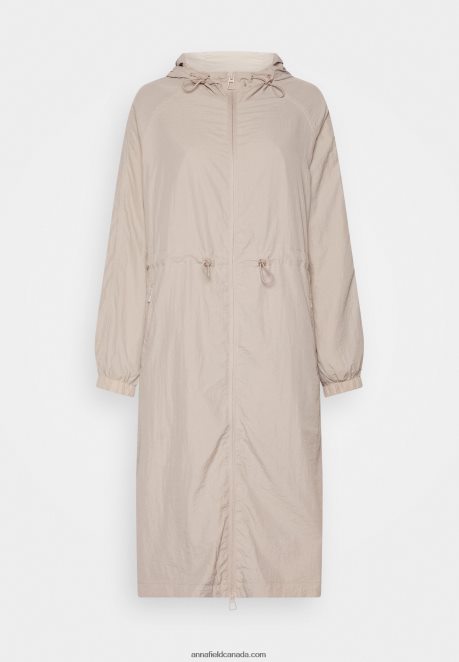Anna Field Women Parka Beige H42J4Z909