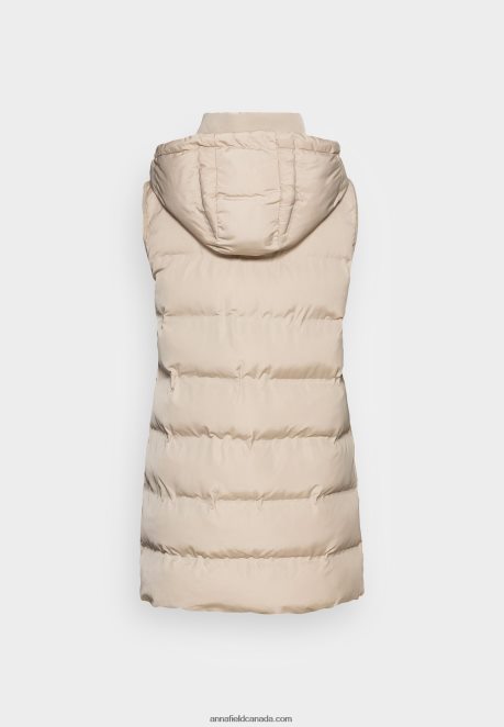 Anna Field Women Waistcoat Beige H42J4Z732