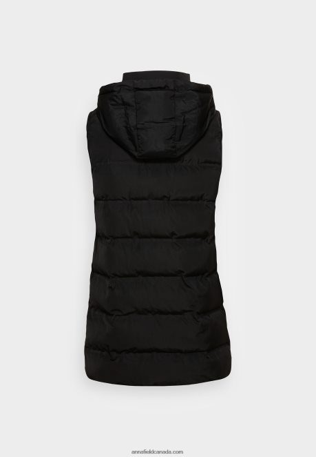 Anna Field Women Waistcoat Black H42J4Z731
