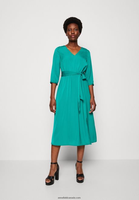 Anna Field Women Cocktail Dress Party Dress 602 Green H42J4Z41
