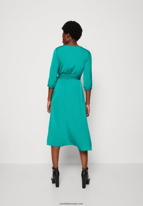 Anna Field Women Cocktail Dress Party Dress 602 Green H42J4Z41