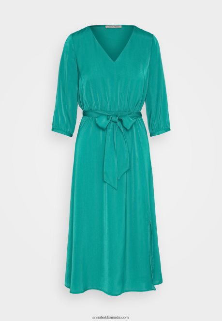 Anna Field Women Cocktail Dress Party Dress 602 Green H42J4Z41