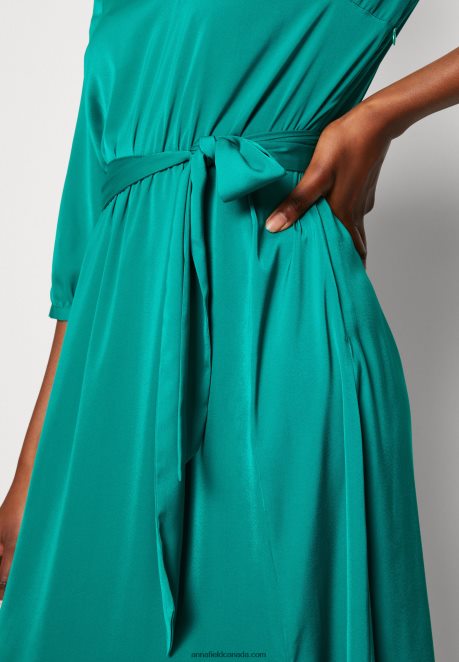 Anna Field Women Cocktail Dress Party Dress 602 Green H42J4Z41