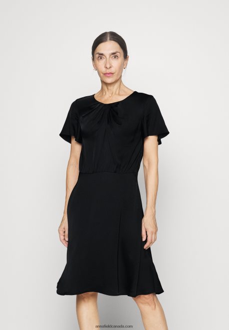 Anna Field Women Cocktail Dress Party Dress Black H42J4Z56