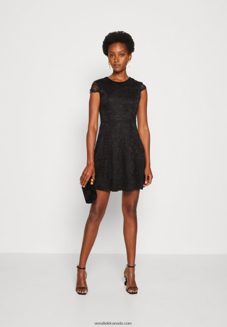 Anna Field Women Cocktail Dress Party Dress Black H42J4Z64