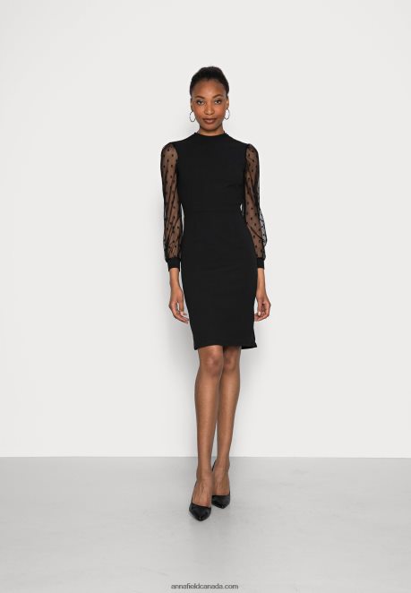 Anna Field Women Cocktail Dress Party Dress Black H42J4Z70