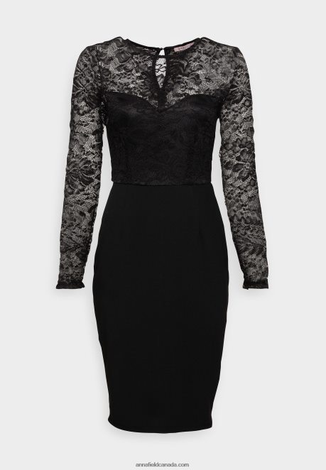 Anna Field Women Cocktail Dress Party Dress Black H42J4Z72