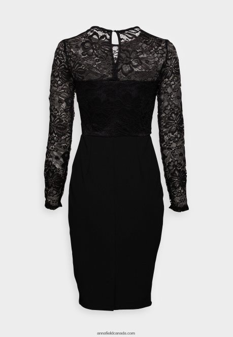 Anna Field Women Cocktail Dress Party Dress Black H42J4Z72