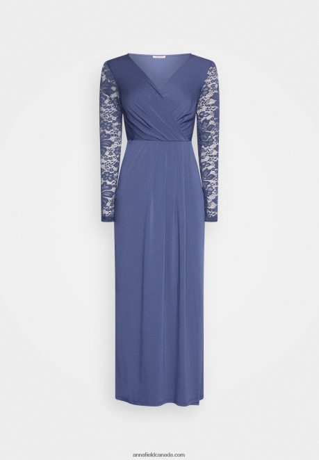 Anna Field Women Cocktail Dress Party Dress Blue H42J4Z34