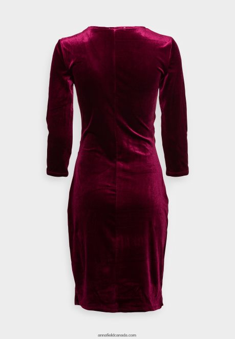 Anna Field Women Cocktail Dress Party Dress Bordeaux H42J4Z73