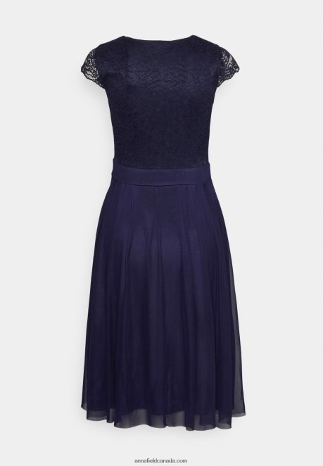 Anna Field Women Cocktail Dress Party Dress Dark Blue H42J4Z69