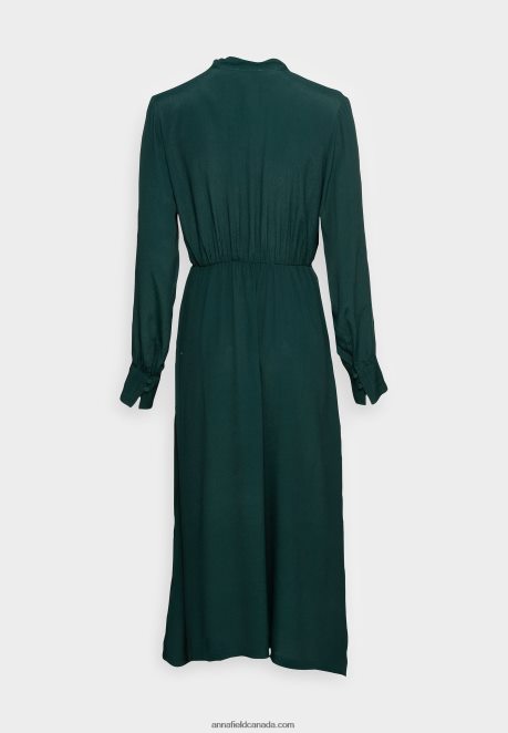 Anna Field Women Cocktail Dress Party Dress Dark Green H42J4Z51