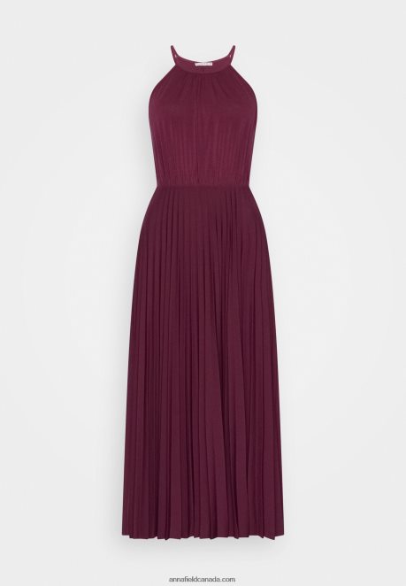 Anna Field Women Cocktail Dress Party Dress Dark Red H42J4Z65
