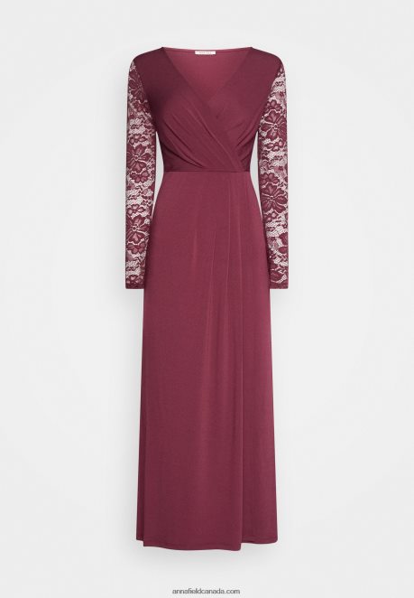 Anna Field Women Cocktail Dress Party Dress Purple H42J4Z35