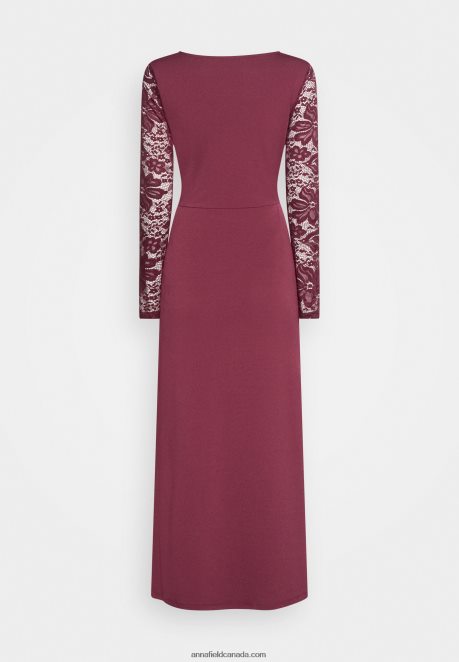 Anna Field Women Cocktail Dress Party Dress Purple H42J4Z35