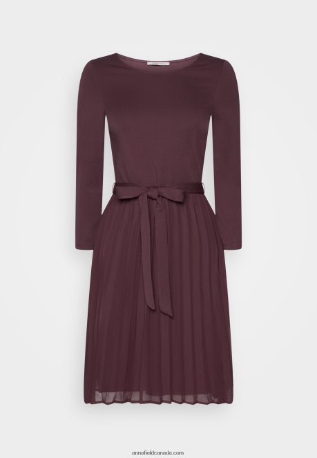 Anna Field Women Cocktail Dress Party Dress Purple H42J4Z53
