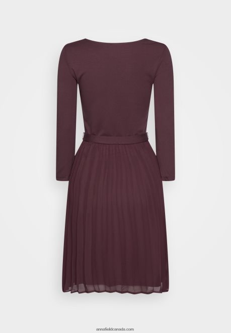 Anna Field Women Cocktail Dress Party Dress Purple H42J4Z53