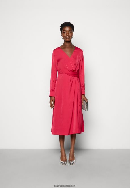 Anna Field Women Cocktail Dress Party Dress Red H42J4Z32