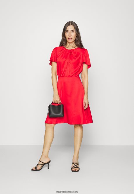 Anna Field Women Cocktail Dress Party Dress Red H42J4Z62